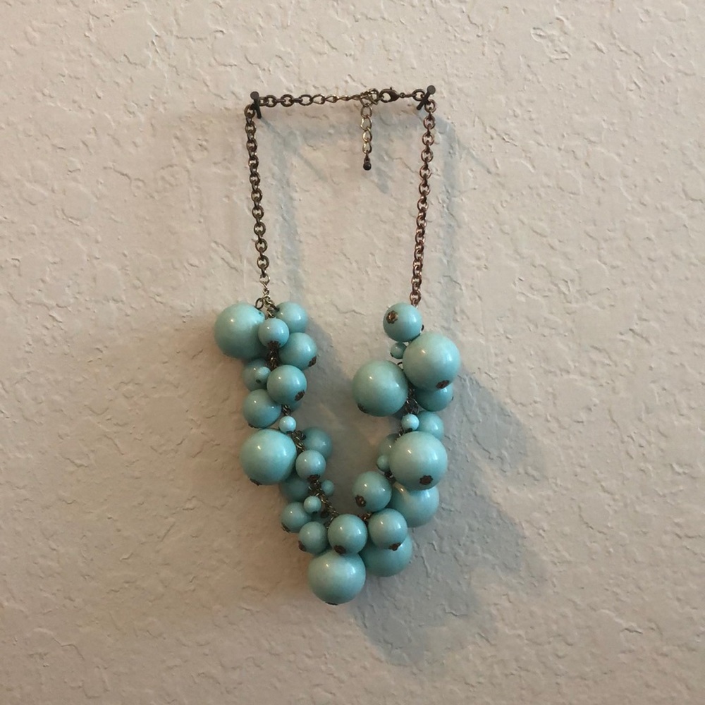 Turquoise Bubble Necklace